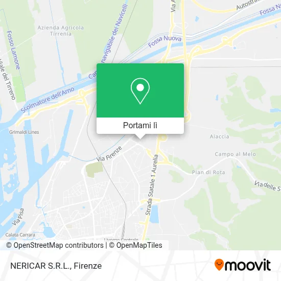 Mappa NERICAR S.R.L.