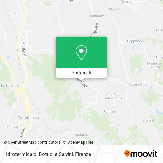 Mappa Idrotermica di Bottici e Salvini