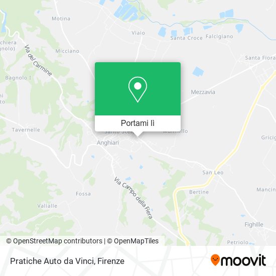 Mappa Pratiche Auto da Vinci
