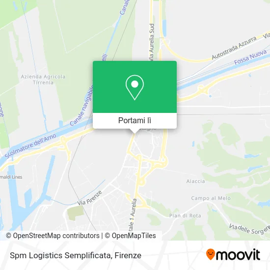 Mappa Spm Logistics Semplificata