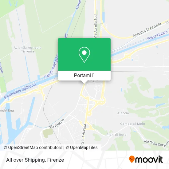 Mappa All over Shipping