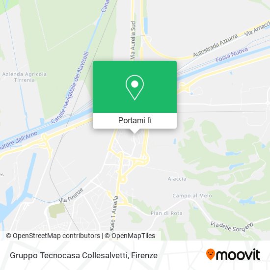 Mappa Gruppo Tecnocasa Collesalvetti