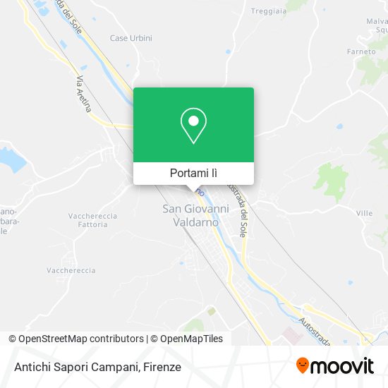 Mappa Antichi Sapori Campani