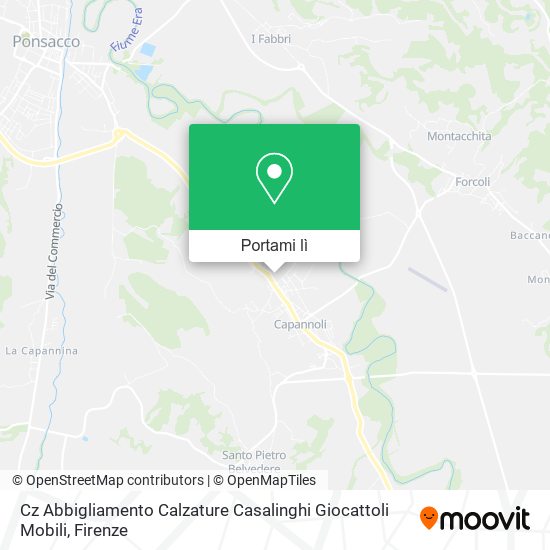 Mappa Cz Abbigliamento Calzature Casalinghi Giocattoli Mobili