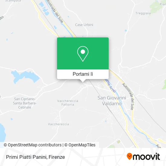 Mappa Primi Piatti Panini