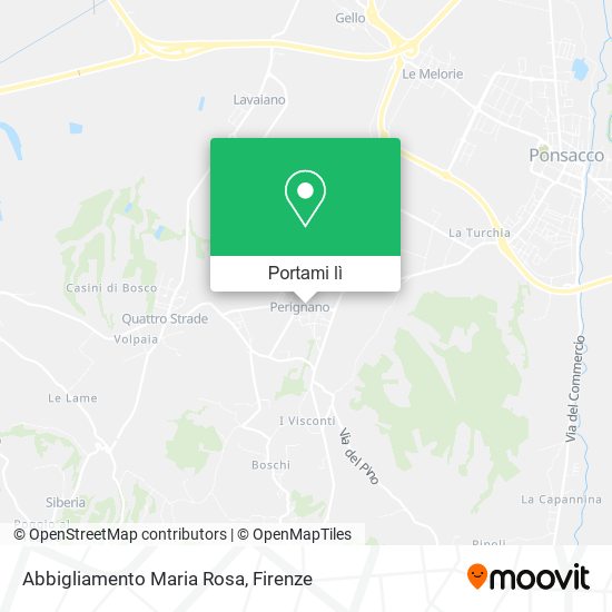 Mappa Abbigliamento Maria Rosa
