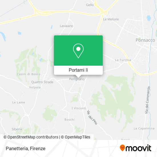 Mappa Panetteria