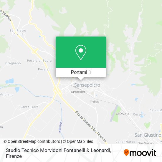 Mappa Studio Tecnico Morvidoni Fontanelli & Leonardi