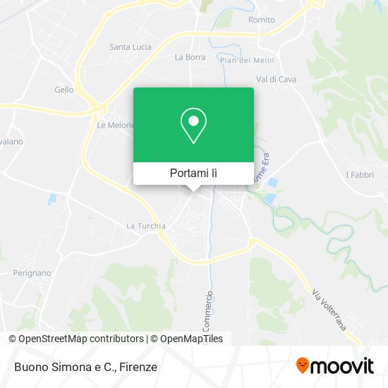 Mappa Buono Simona e C.