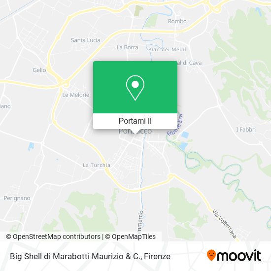 Mappa Big Shell di Marabotti Maurizio & C.