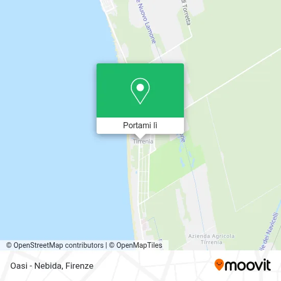 Mappa Oasi - Nebida