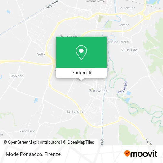 Mappa Mode Ponsacco