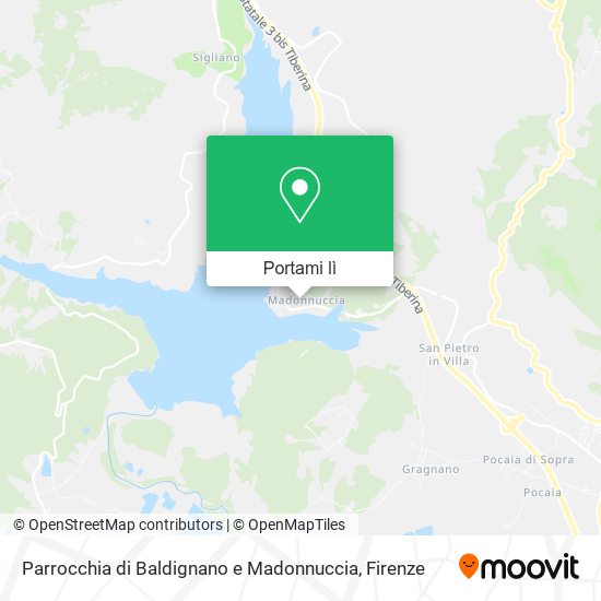 Mappa Parrocchia di Baldignano e Madonnuccia