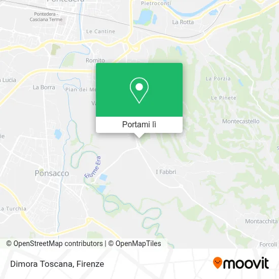 Mappa Dimora Toscana