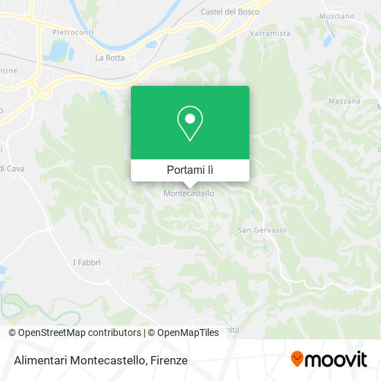 Mappa Alimentari Montecastello