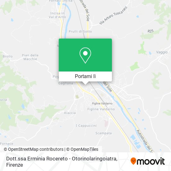 Mappa Dott.ssa Erminia Rocereto - Otorinolaringoiatra