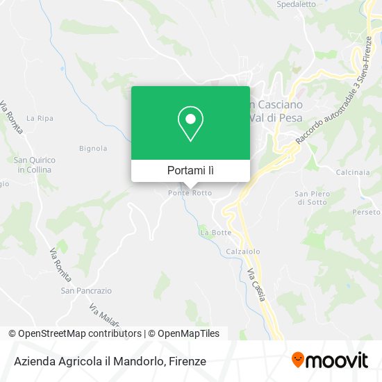 Mappa Azienda Agricola il Mandorlo