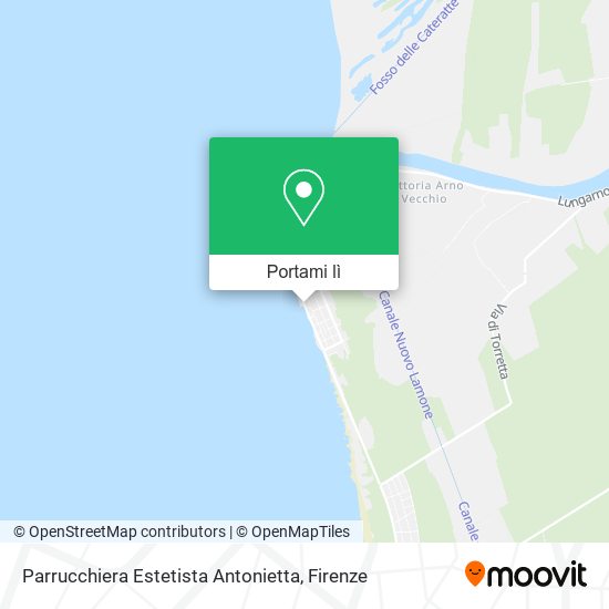 Mappa Parrucchiera Estetista Antonietta