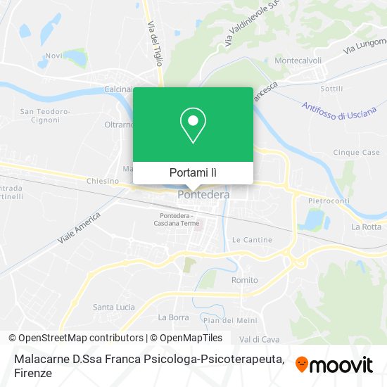Mappa Malacarne D.Ssa Franca Psicologa-Psicoterapeuta