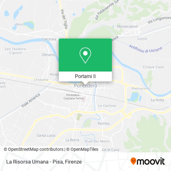 Mappa La Risorsa Umana - Pisa
