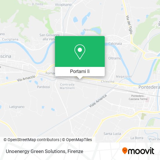 Mappa Unoenergy Green Solutions