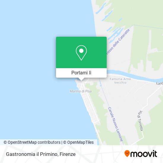 Mappa Gastronomia il Primino