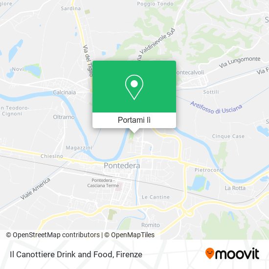 Mappa Il Canottiere Drink and Food