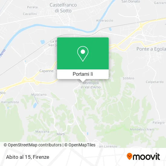 Mappa Abito al 15