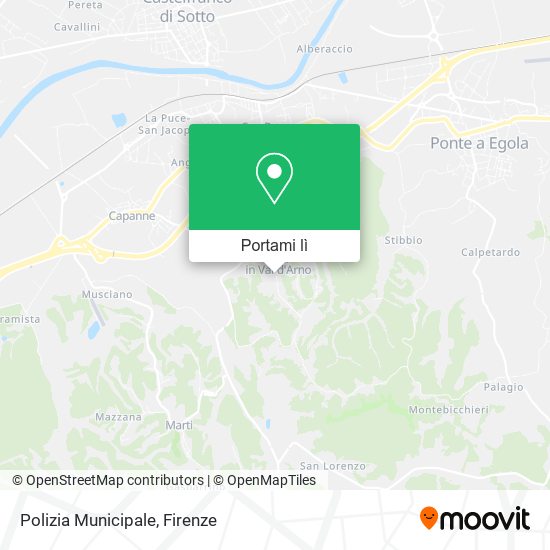 Mappa Polizia Municipale