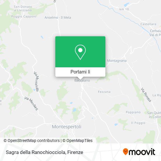 Mappa Sagra della Ranochiocciola