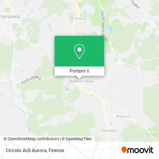 Mappa Circolo Acli Aurora