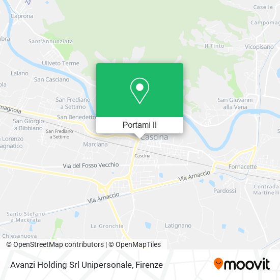 Mappa Avanzi Holding Srl Unipersonale