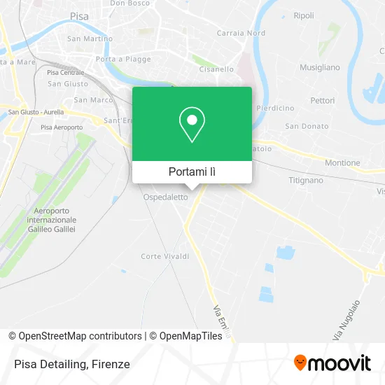 Mappa Pisa Detailing