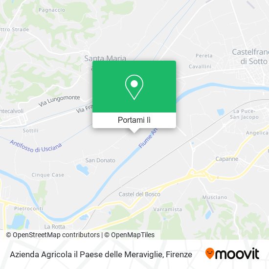 Mappa Azienda Agricola il Paese delle Meraviglie