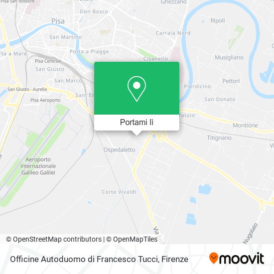 Mappa Officine Autoduomo di Francesco Tucci