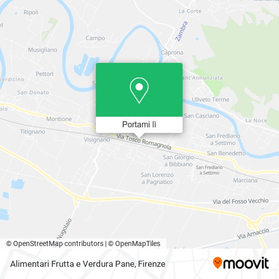 Mappa Alimentari Frutta e Verdura Pane
