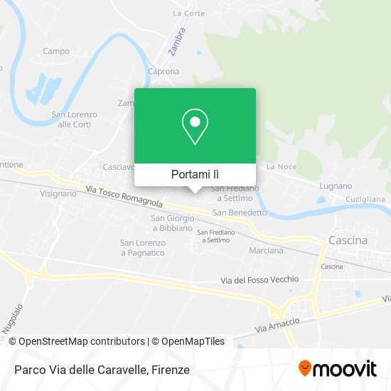Mappa Parco Via delle Caravelle