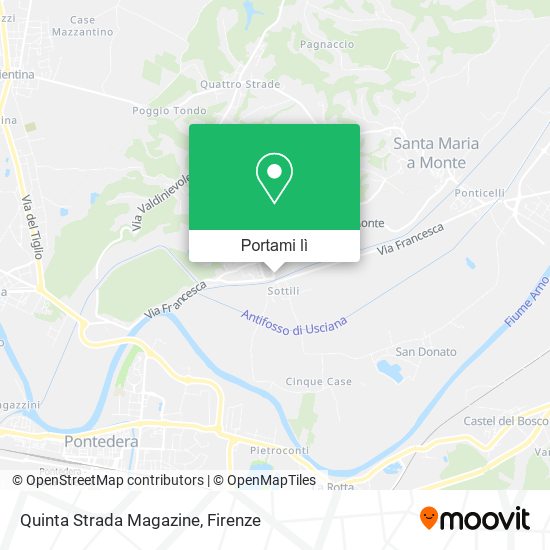 Mappa Quinta Strada Magazine