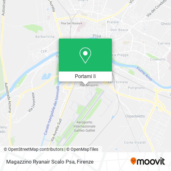 Mappa Magazzino Ryanair Scalo Psa