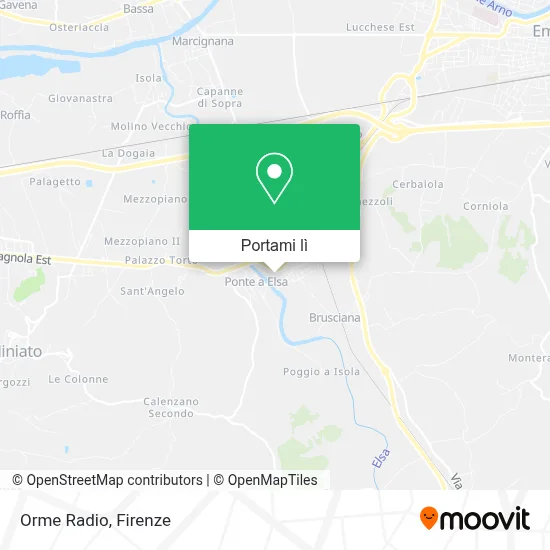 Mappa Orme Radio