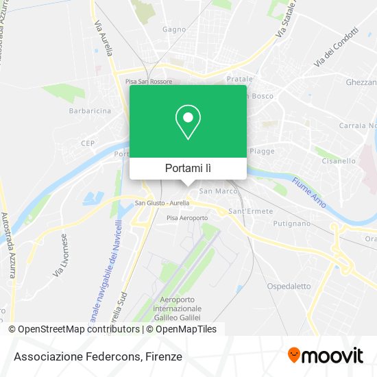 Mappa Associazione Federcons