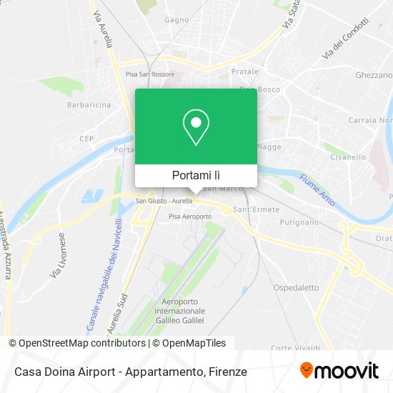 Mappa Casa Doina Airport - Appartamento