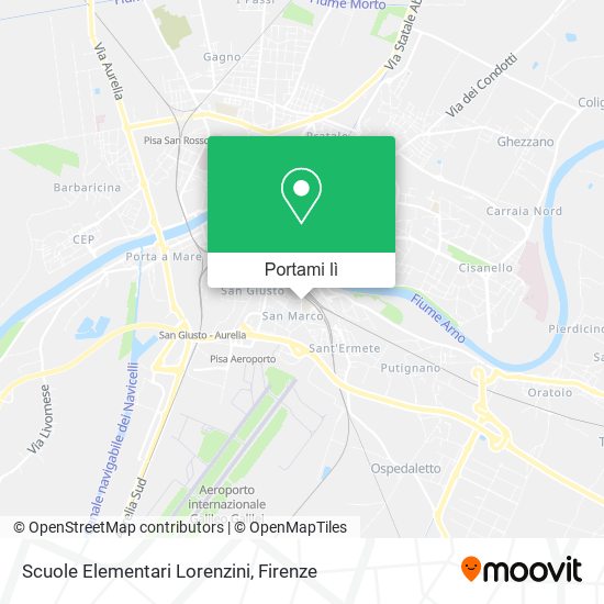 Mappa Scuole Elementari Lorenzini