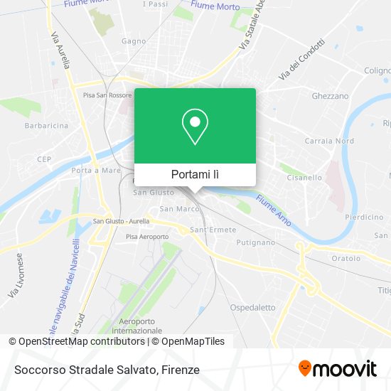 Mappa Soccorso Stradale Salvato
