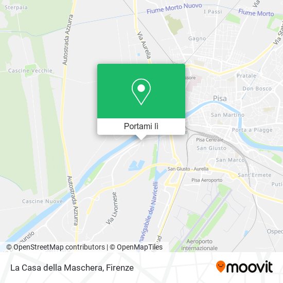 Mappa La Casa della Maschera