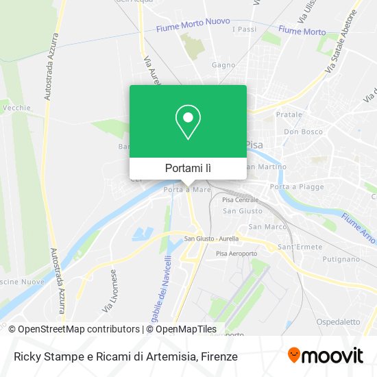 Mappa Ricky Stampe e Ricami di Artemisia
