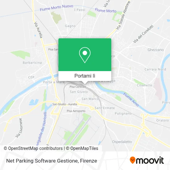 Mappa Net Parking Software Gestione