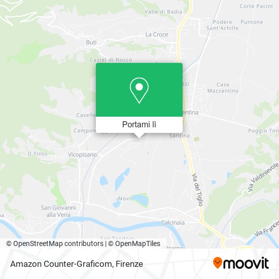 Mappa Amazon Counter-Graficom
