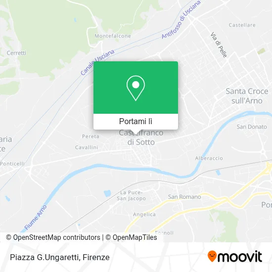 Mappa Piazza G.Ungaretti