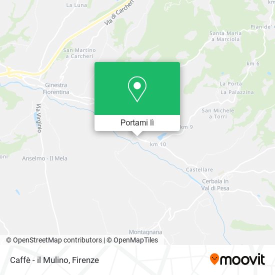 Mappa Caffè - il Mulino